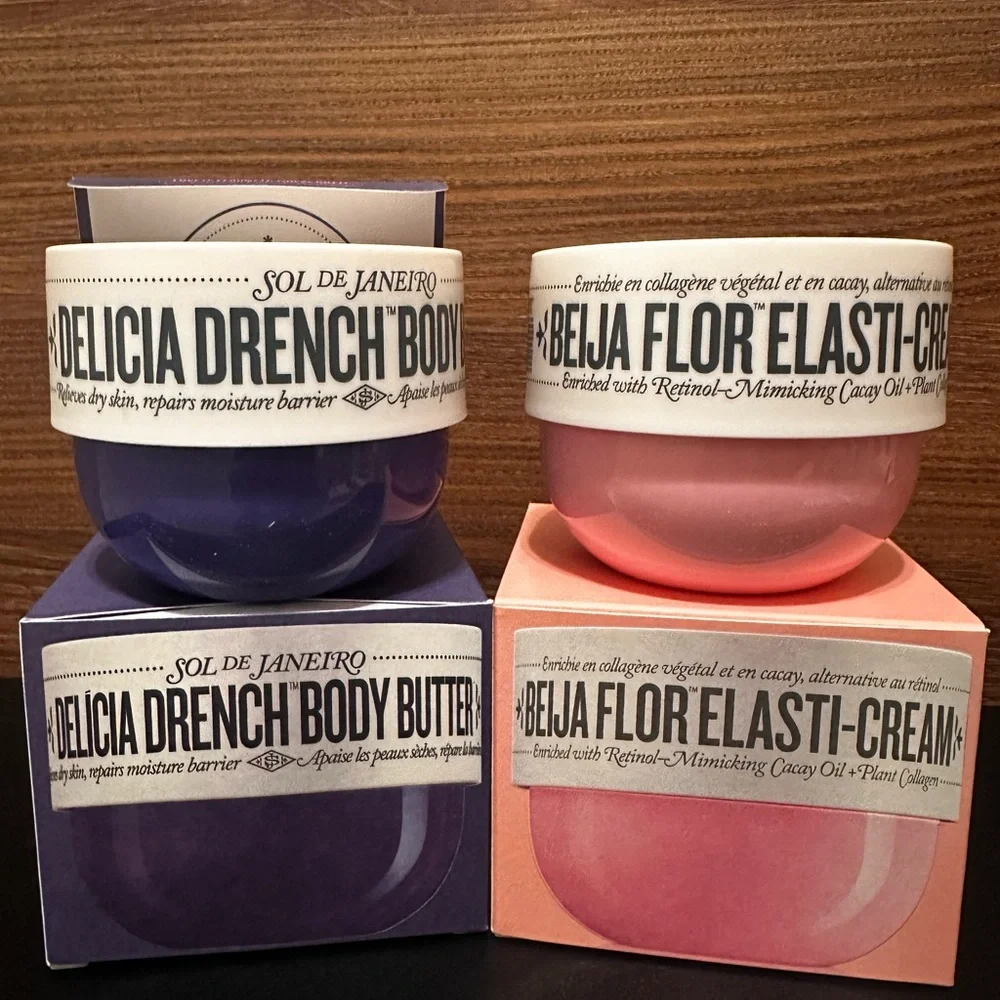 BNIB 2 x 8.1 OZ SOL DE JANEIRO CREAM BUNDLE (240ml/each) - Picture 2 of 4